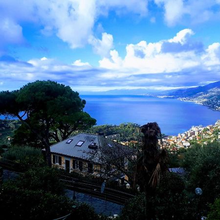Casaviva - Bilo With Seaview And Parking In Camogli Exterior foto