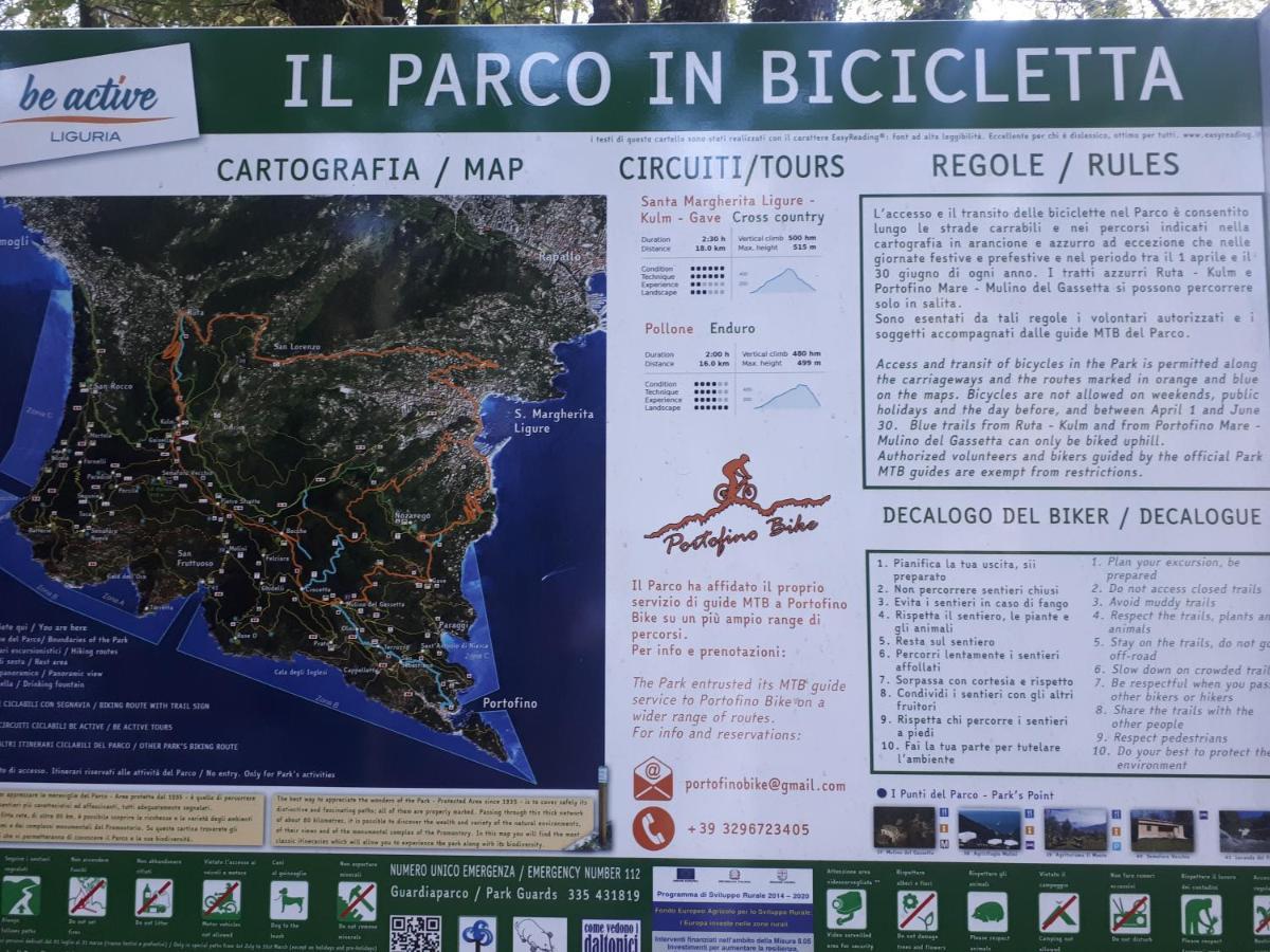 Casaviva - Bilo With Seaview And Parking In Camogli Exterior foto