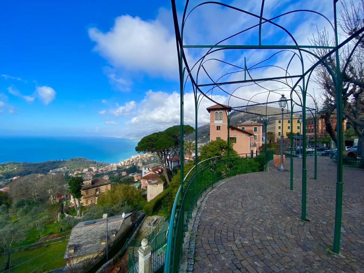 Casaviva - Bilo With Seaview And Parking In Camogli Exterior foto